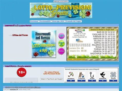 lotto forum|forum lotto previsioni gratis.